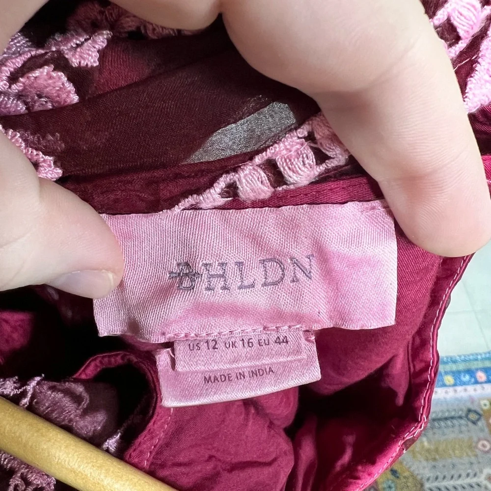 DYED BHLDN x Anthro Anissa White Silk Dress - Picture 8 of 9